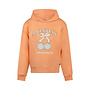 No Way Monday girls' hoodie, loose fit, soft orange, hood