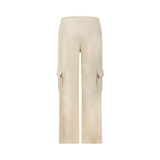 No Way Monday girls' wide-leg jogging trousers, beige cargo