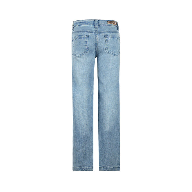 No Way Monday meisjes wide leg jeans blauw