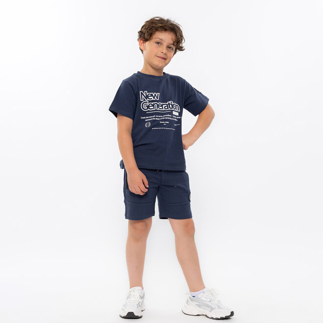 No Way Monday boys' jogging shorts navy