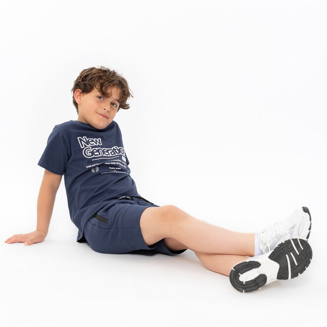 No Way Monday boys' jogging shorts navy