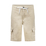 No Way Monday jongens shorts grijsbruin cargo
