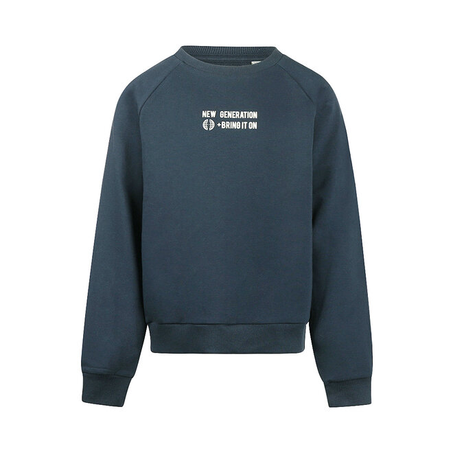 No Way Monday boys' navy sweater new generation