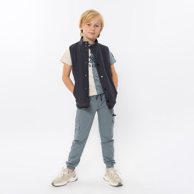 No Way Monday Jungen Jogginghose blau Cargo