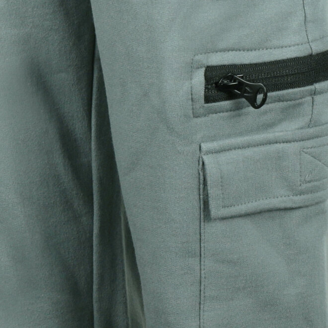 No Way Monday jongens joggingbroek blauw cargo