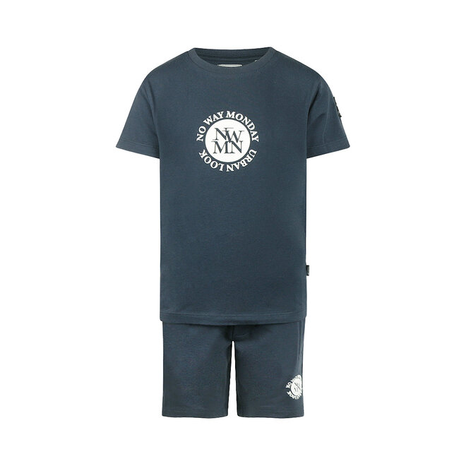No Way Monday Jungen-Set marineblau