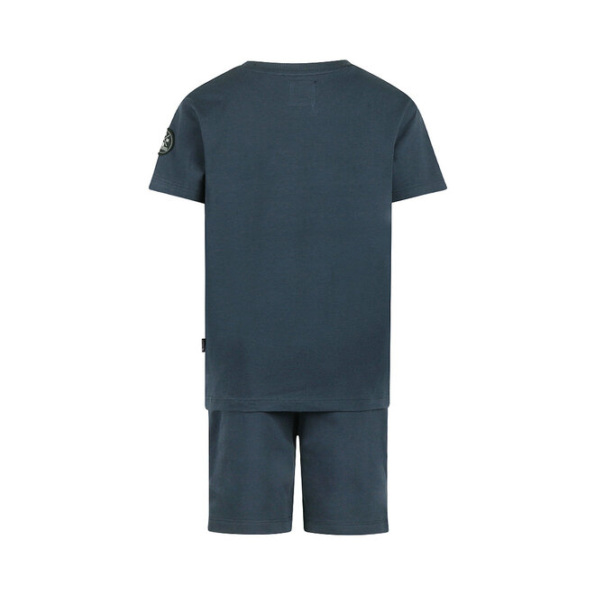 No Way Monday jongens co-ord set navy
