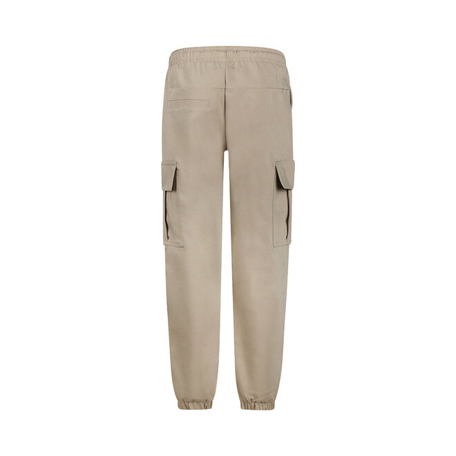 No Way Monday jongens joggingbroek bruin cargo