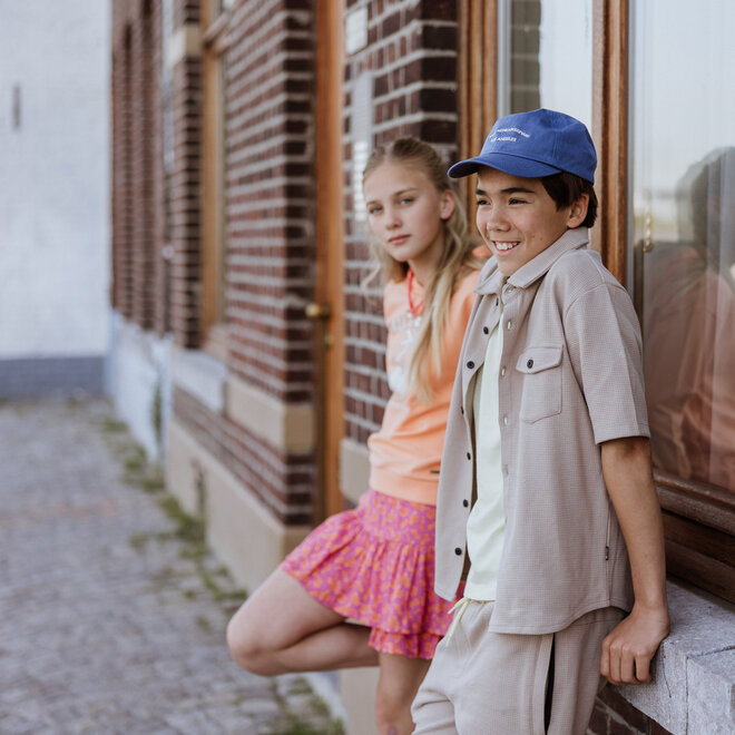 No Way Monday boys' blouse sand color