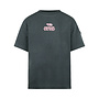 No Way Monday Jungen T-Shirt, locker geschnitten, anthrazit