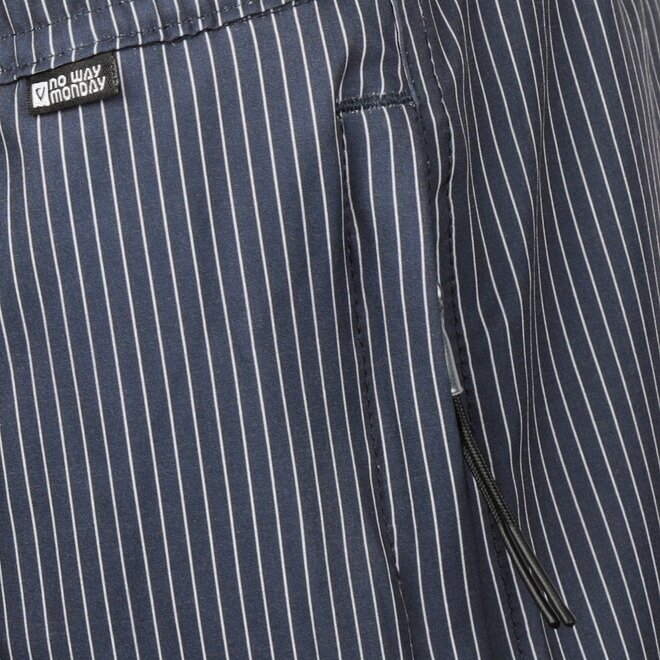 No Way Monday boys' swim shorts striped mid length