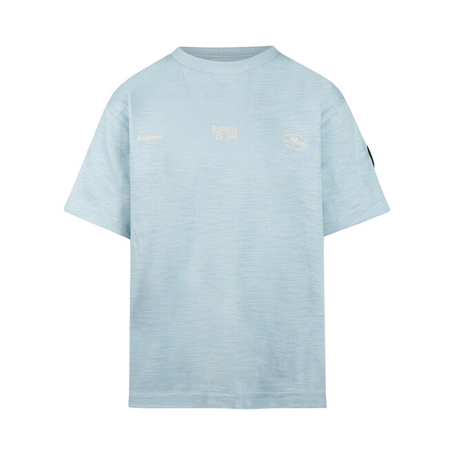 No Way Monday Jungen T-Shirt, hellblau, Malibu