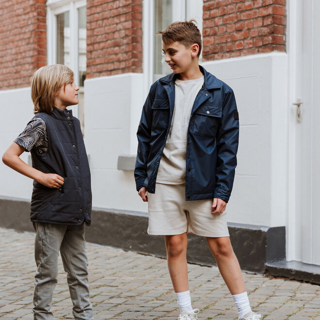 No Way Monday jongens bodywarmer/gilet antraciet