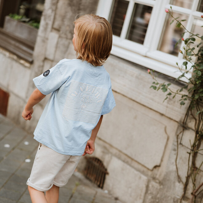 No Way Monday boys' shorts regular fit light grey