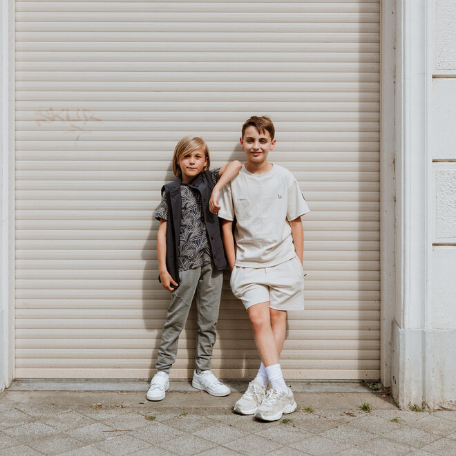 No Way Monday Jungen Jogginghose dunkelgrau