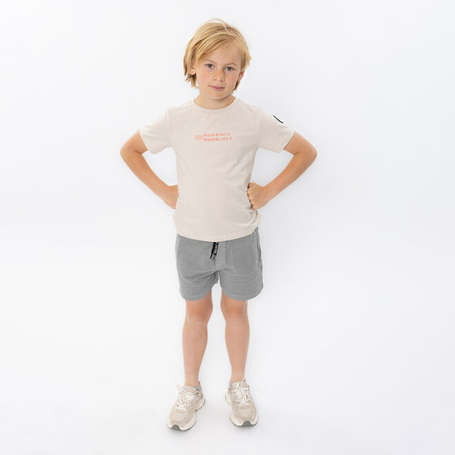 No Way Monday Jungen Jogging-Shorts dunkelgrau