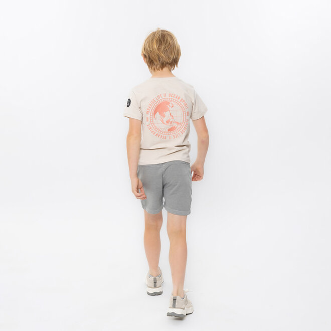 No Way Monday Jungen Jogging-Shorts dunkelgrau