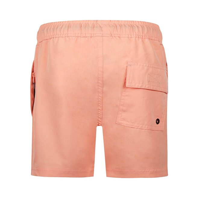 No Way Monday Jungen-Badeshorts korallenrot mittellang