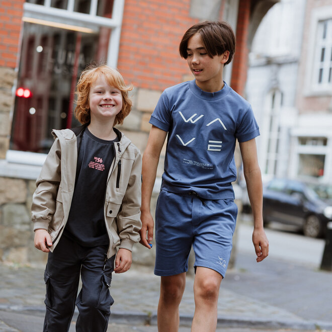 No Way Monday boys' jogging shorts indigo wave