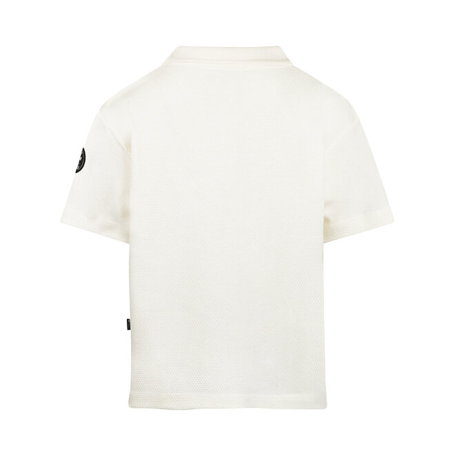 No Way Monday Jungen Polohemd Off White