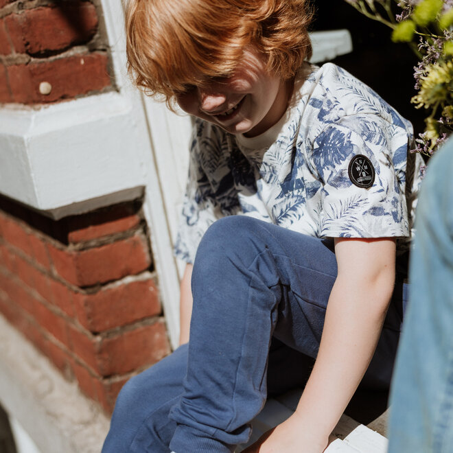 No Way Monday jongens joggingbroek indigo