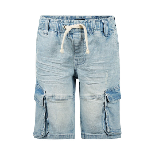 No Way Monday Jungen Jeansshorts hellblau Cargo