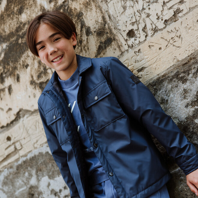 No Way Monday boys' summer jacket navy water-repellent