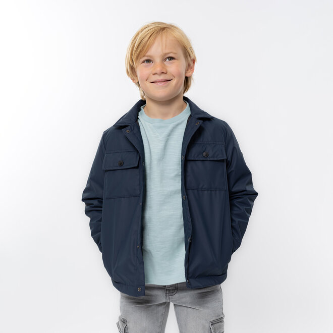 No Way Monday boys' summer jacket navy water-repellent