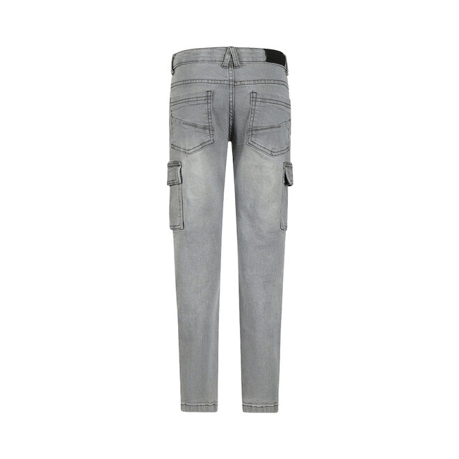 No Way Monday Jungenjeans Regular Fit grau Cargo