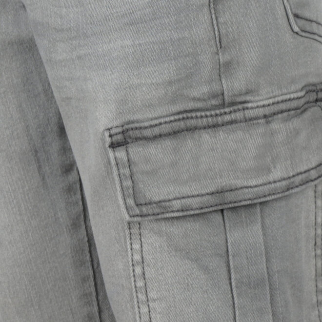 No Way Monday Jungenjeans Regular Fit grau Cargo