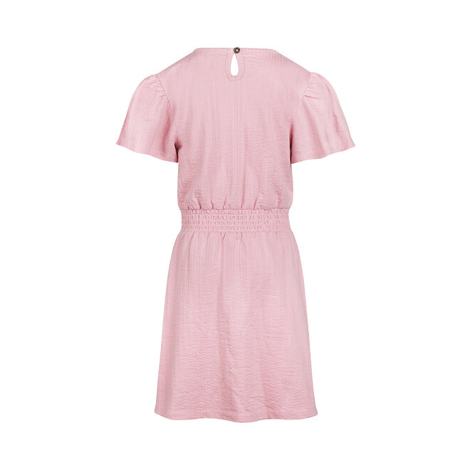 No Way Monday Mädchenkleid rosa 100 % Baumwolle