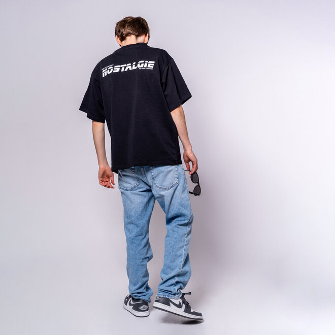 No Way Monday X JOB Dutchtuber set zwart Nostalgie