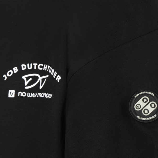 No Way Monday X JOB Dutchtuber set black Nostalgia