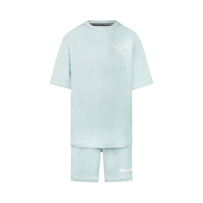 No Way Monday X JOB Dutchtuber set gray-blue Nostalgia