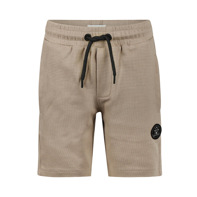 No Way Monday jongens jogging shorts zandkleur