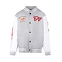 No Way Monday X JOB Dutchtuber baseballvest grijs gemêleerd
