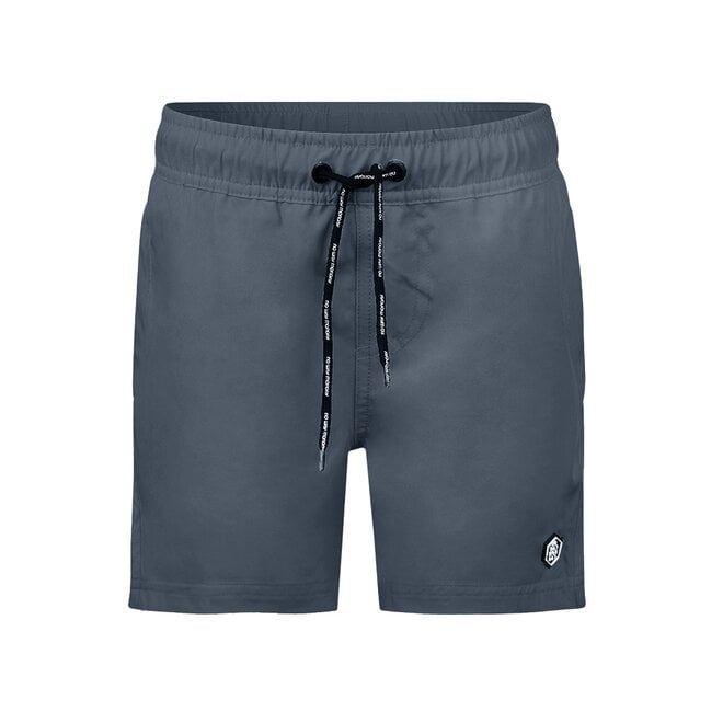 No Way Monday Herren-Badeshorts dunkelblau, mittellang