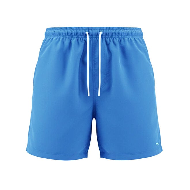 No Way Monday Herren-Badeshorts blau, mittellang
