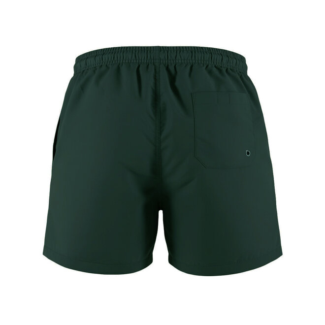 No Way Monday heren zwemshort donkergroen mid length
