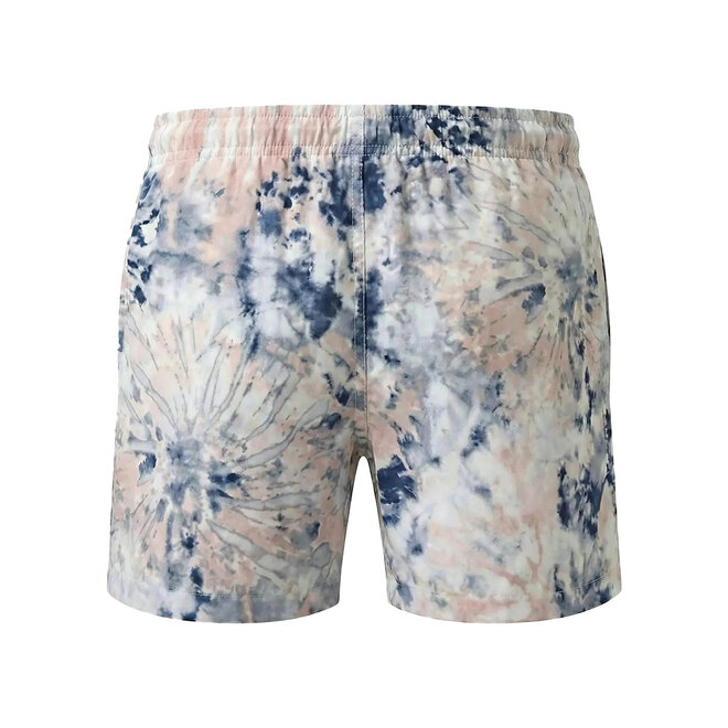 No Way Monday boys’ tie-dye swim shorts, mid-length, blue