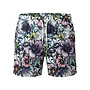 No Way Monday Jungen-Badeshorts Blumenmuster, mittellang