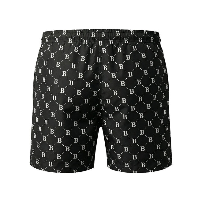 No Way Monday boys’ black swim shorts, mid-length