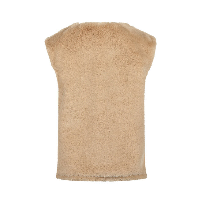 No Way Monday girls’ gilet, beige teddy