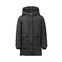 No Way Monday Mädchen-Winterjacke Parka schwarz wasserabweisend