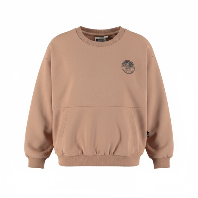 No Way Monday jongens sweater camel mountain