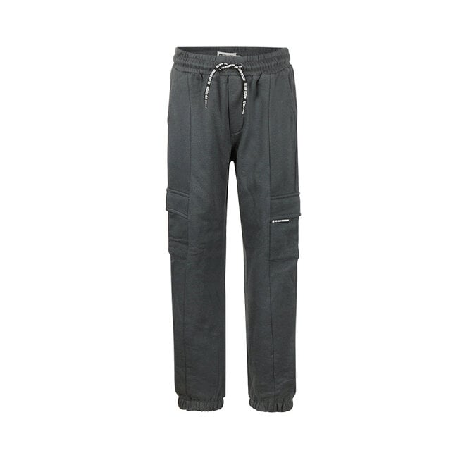 No Way Monday jongens cargo joggingbroek donkergrijs
