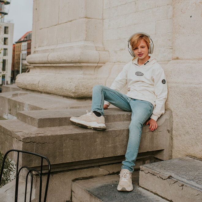No Way Monday jongens jeans tapered fit lichtblauw