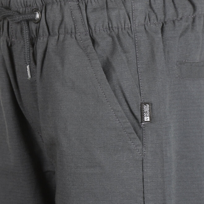 No Way Monday boys’ trousers, dark grey, loose fit