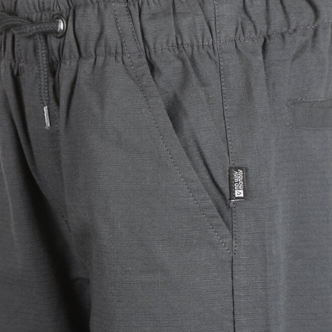 No Way Monday Jungenhose dunkelgrau Loose Fit