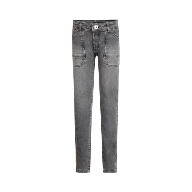 No Way Monday Jungen-Jeans Tapered Fit grau